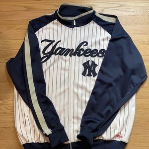 New York Yankees pinstripe full zip jacket